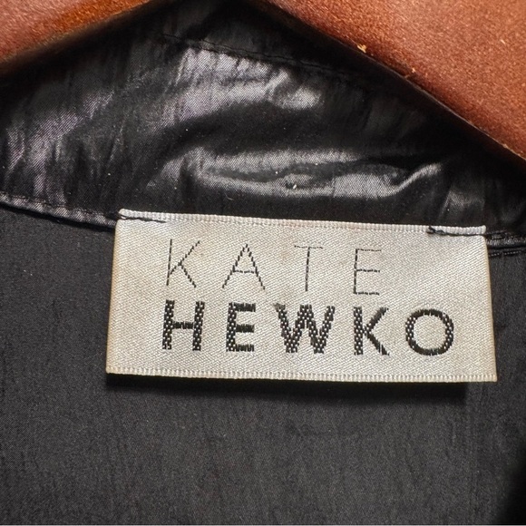 Kate Hewko Black Oversized One Size Nylon Jacket - Picture 8 of 8